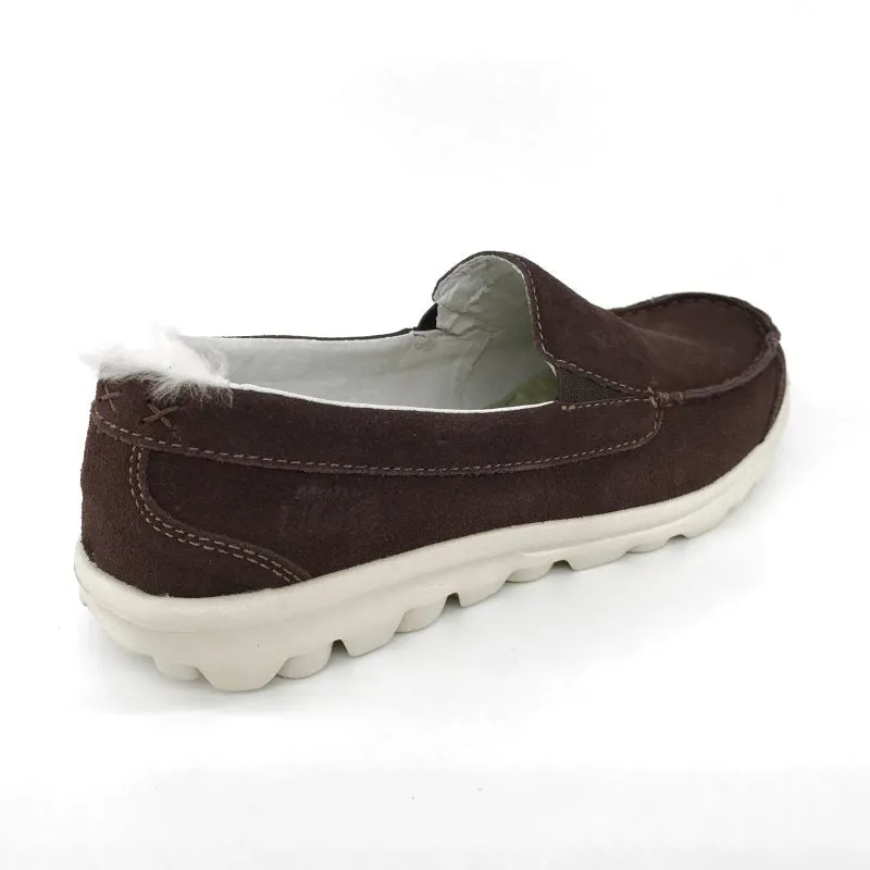 MUBO UGG Spring Style Men Moccasin - Coffee