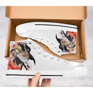 Nagumo Yue Arifureta Shokugyou de Sekai Saikyou Shoes High Top Sneakers for Kids and Adults