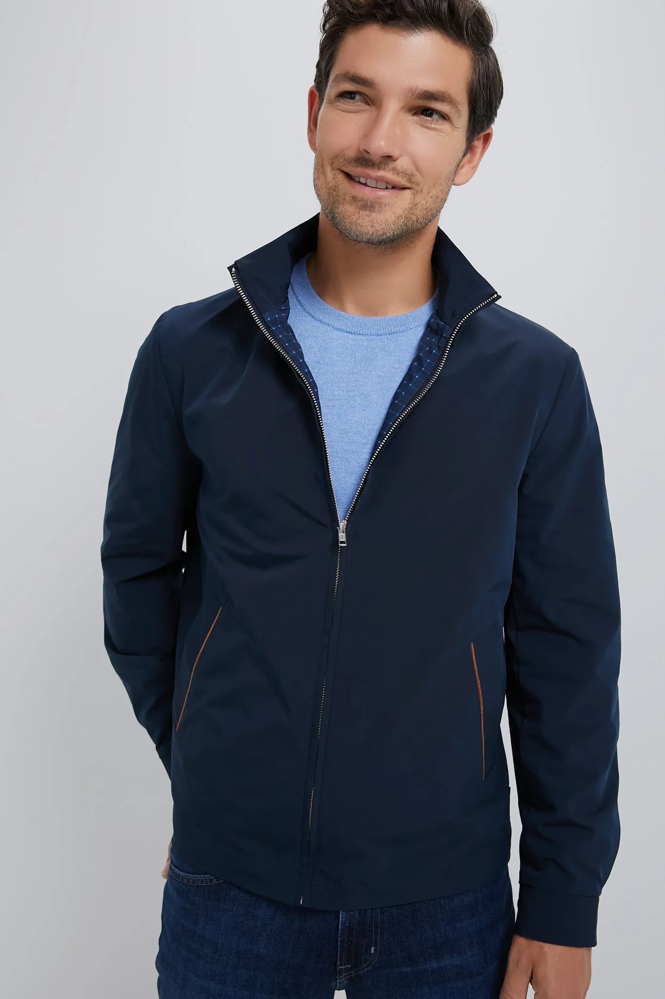 Navy Blue Stanley Jacket