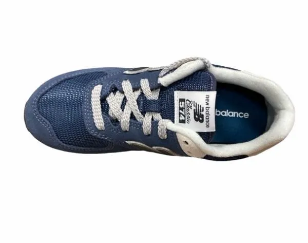 New Balance scarpa sneakers da ragazzo PC574GV blu