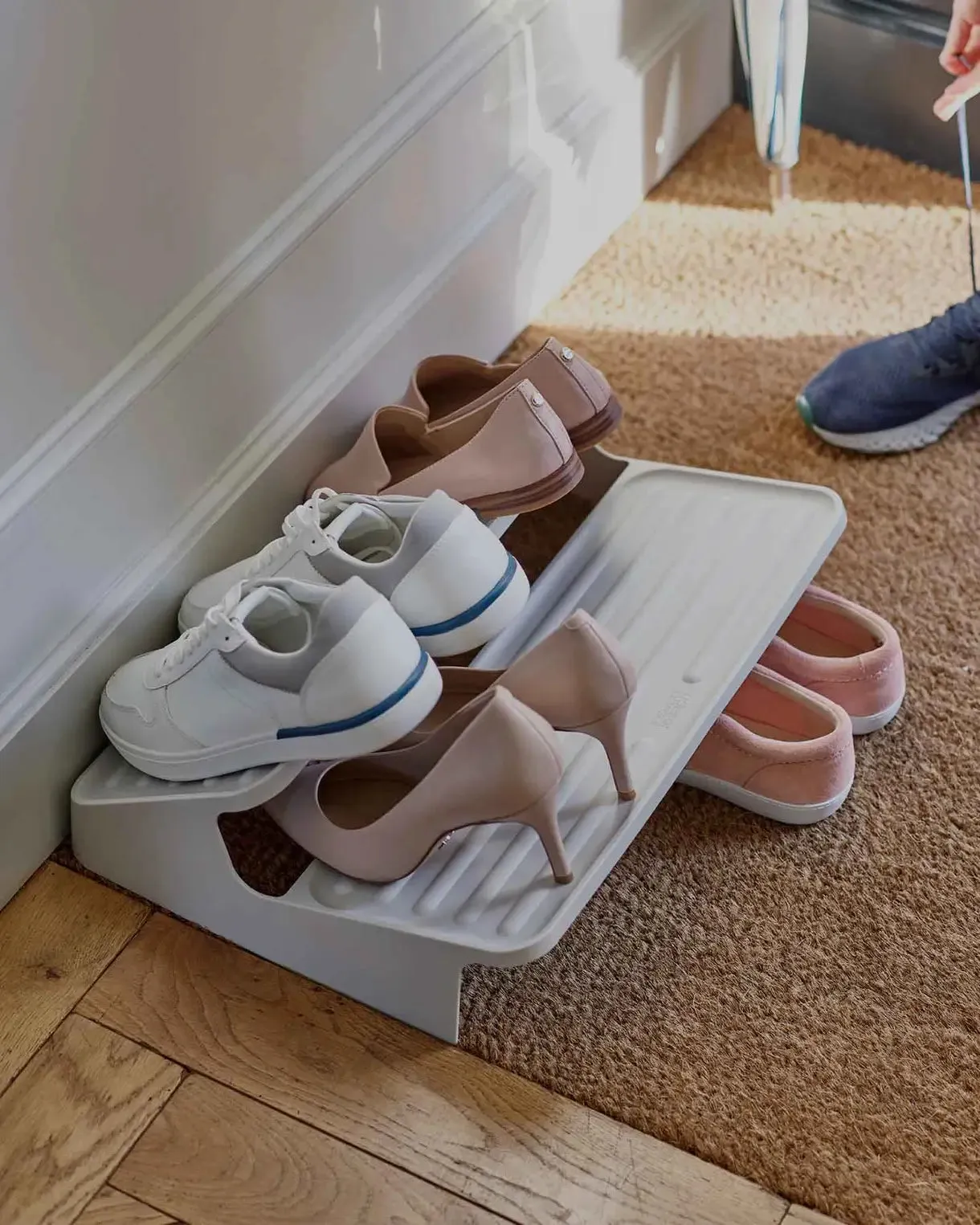 NEW Shoe-In™ Space-saving Shoe Rack- Various Sizes