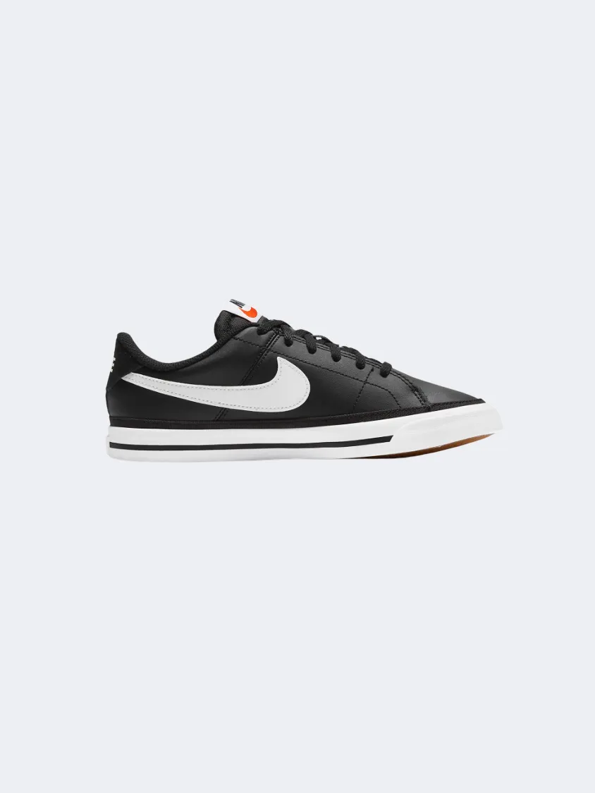 Nike Court Legacy Gs-Boys Lifestyle Shoes Black/Gum/White