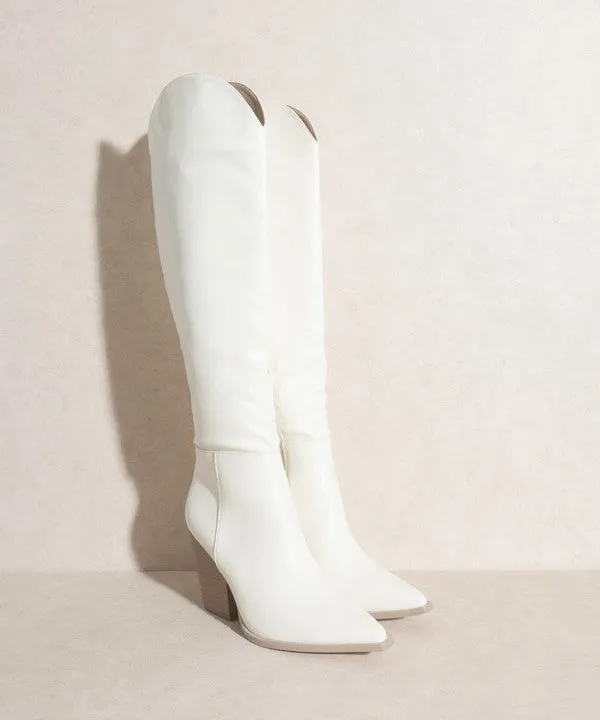 Oasis Society Clara - Knee-High Western Boots