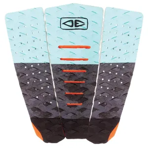 Ocean and Earth Micro Grom Youth Kids 3 Piece Tail Pad - Black/Aqua