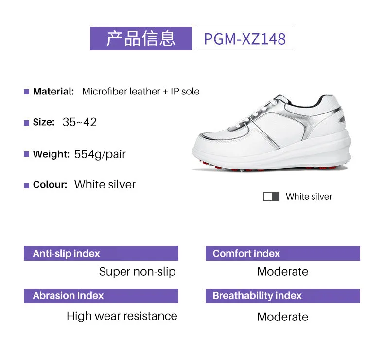 PGM XZ148 golf shoes breathable custom women golf shoes for ladies