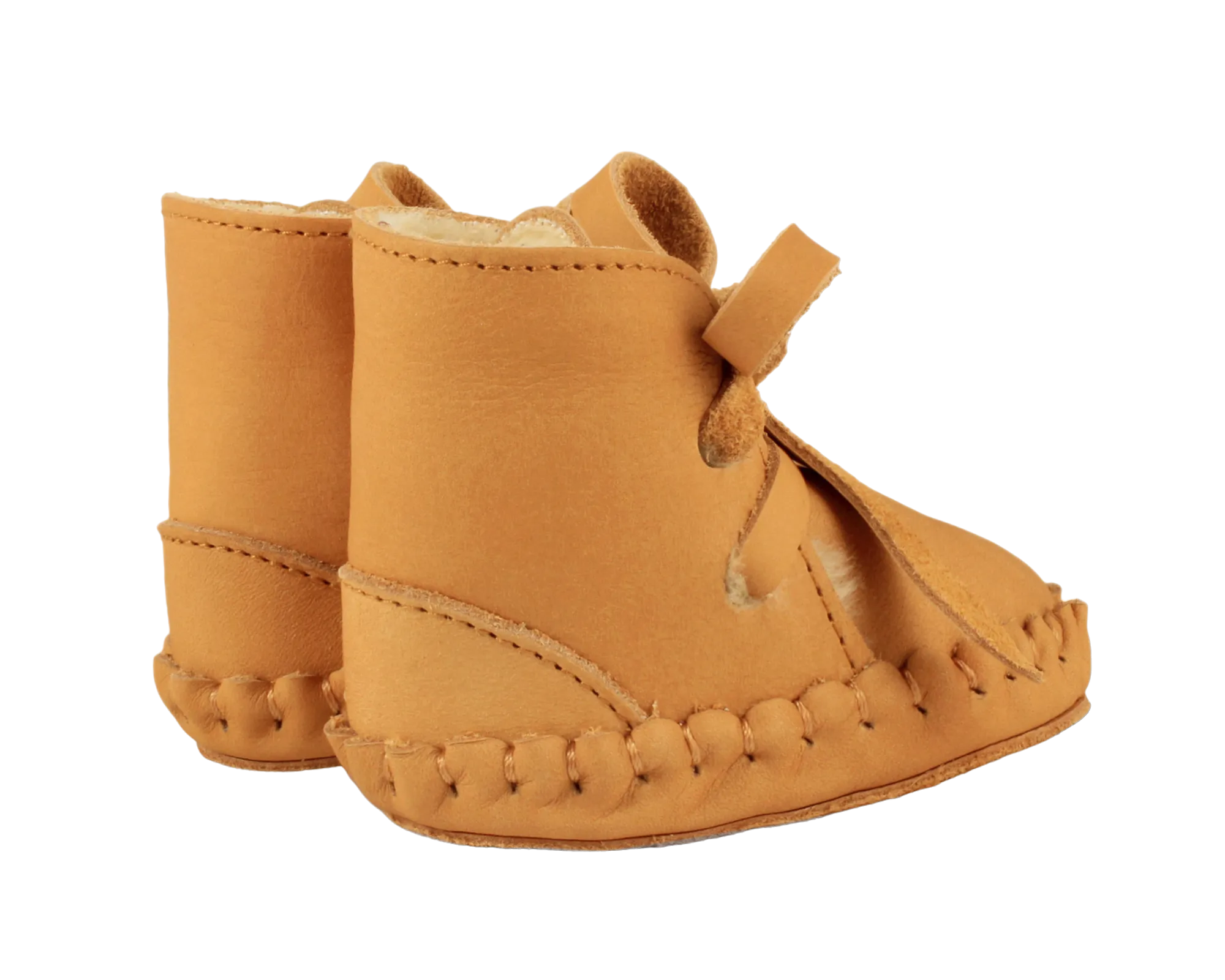 Pina Classic Booties | Caramel Nubuck