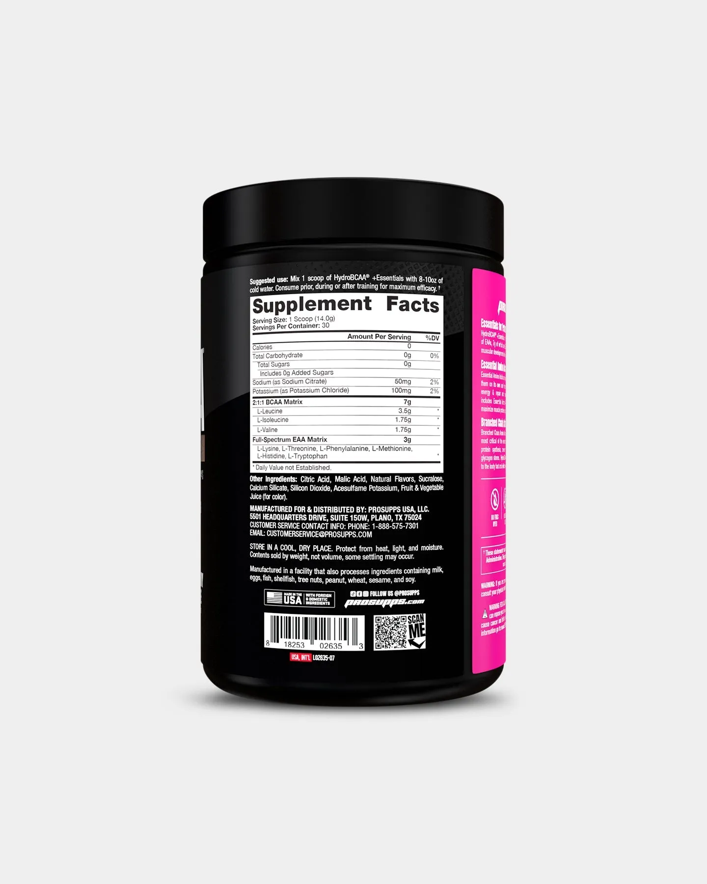 Pro Supps HydroBCAA Plus Essentials