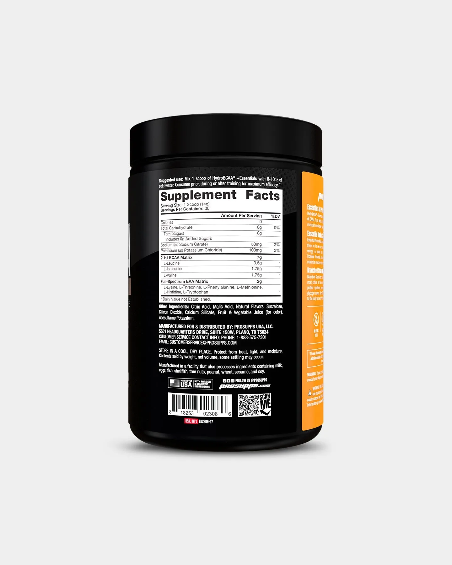 Pro Supps HydroBCAA Plus Essentials