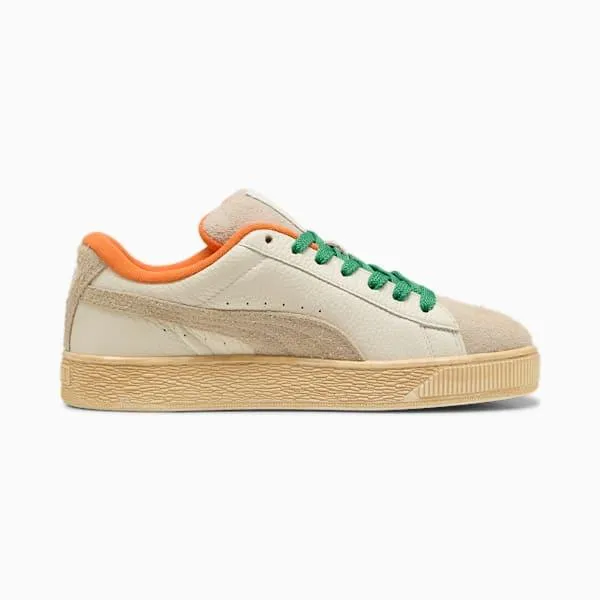 Puma Men's Carrots Suede XL II Shoes - Warm White / Rickie Orange