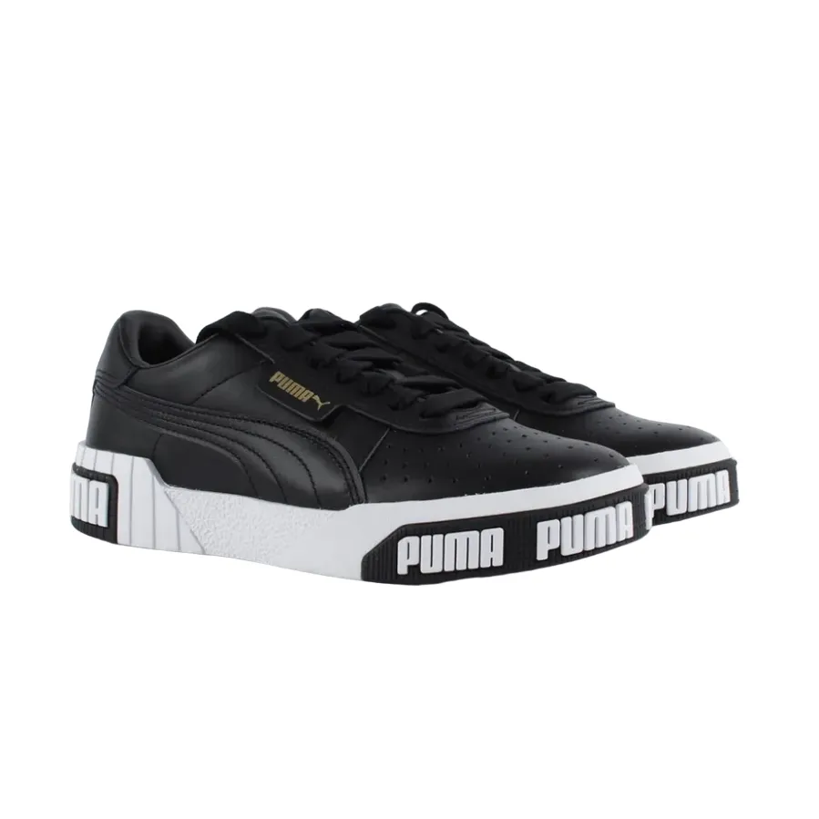 Puma scarpa sneakers da donna Cali Bold 370811 03 nero bianco