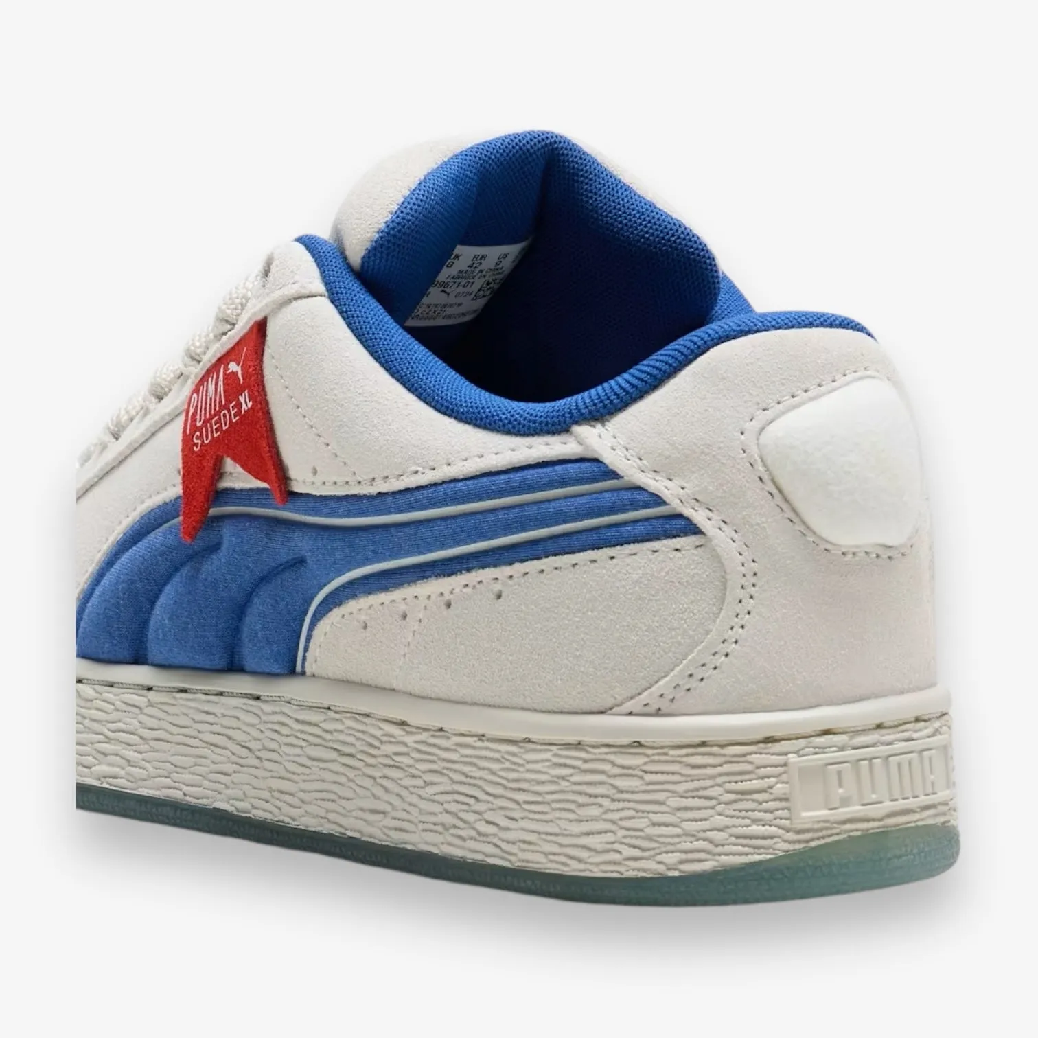 Puma Suede XL Ghostbusters SPMM Warm White Clyde Royal 399671-01