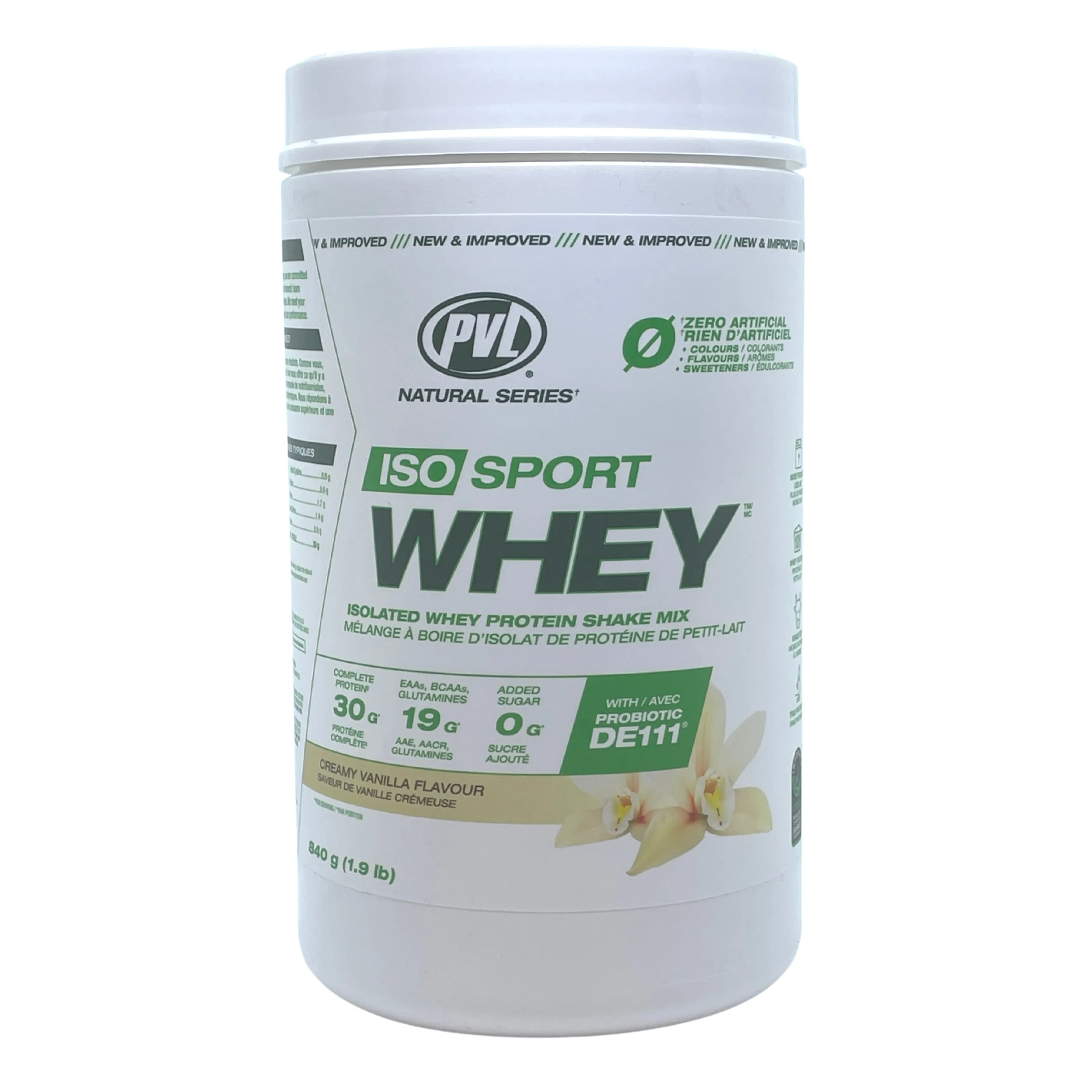 PVL Iso Sport Whey - Creamy Vanilla (840g)