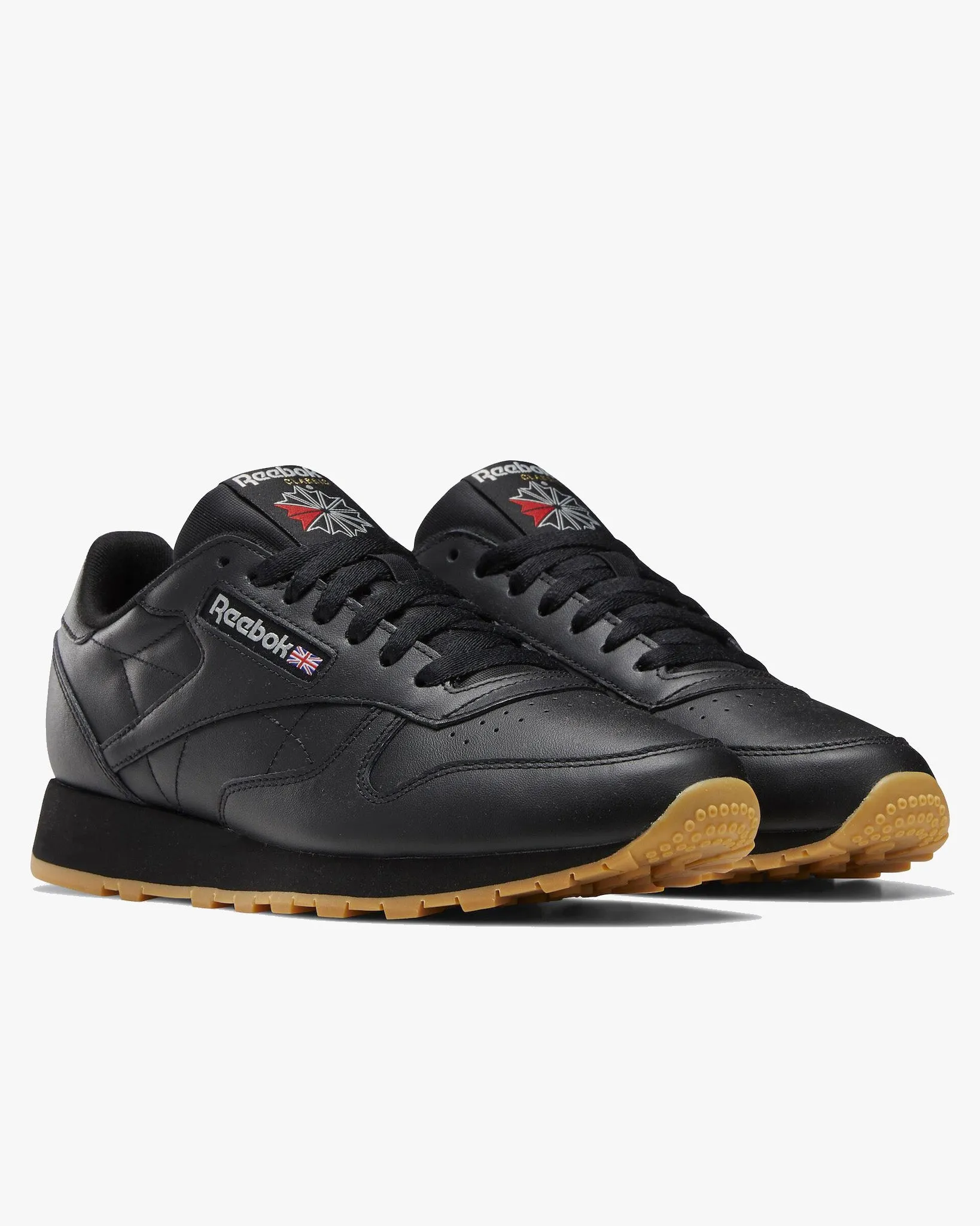 Reebok Classic Leather - Core Black / Pure Grey / Gum