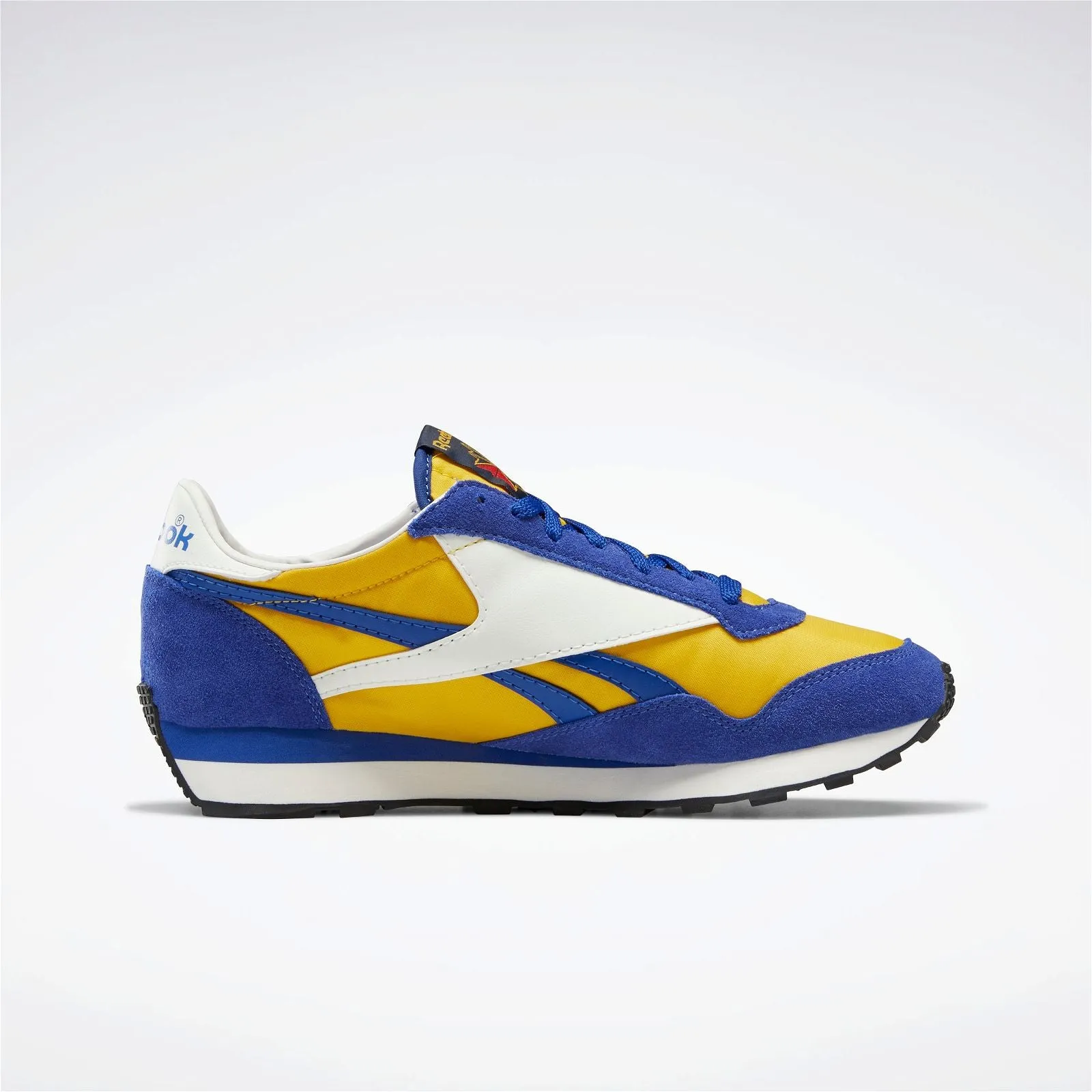 Reebok Classics Unisex Aztec AZ II Shoes - Yellow, Cobalt & Chalk