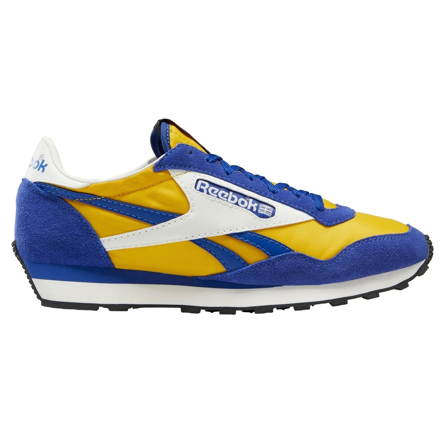 Reebok Classics Unisex Aztec AZ II Shoes - Yellow, Cobalt & Chalk