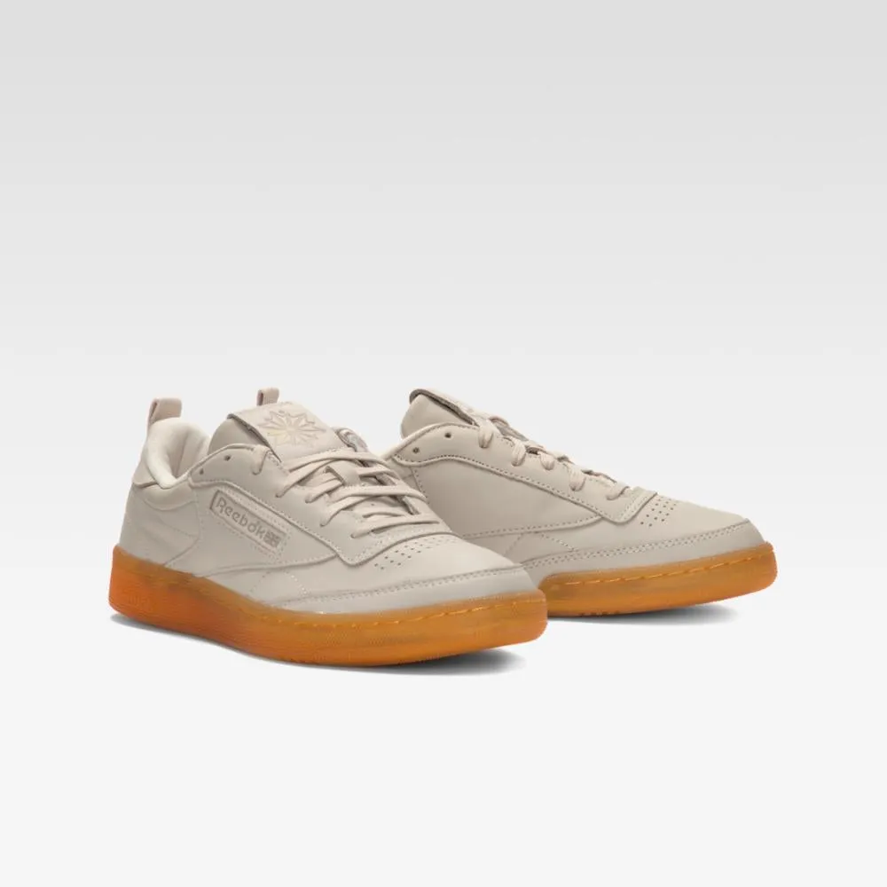 Reebok Footwear Men Club C 85 PL Shoes STUCCO/GOLDMT/STUCCO