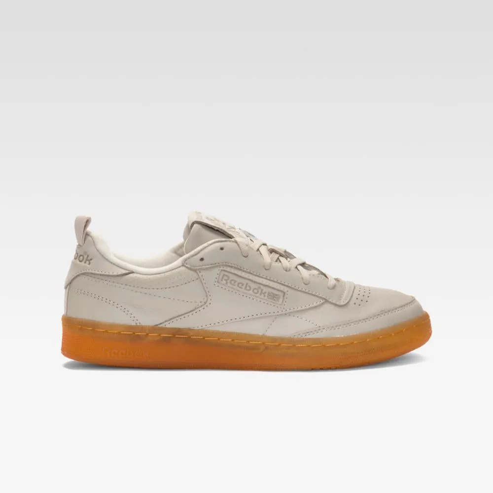 Reebok Footwear Men Club C 85 PL Shoes STUCCO/GOLDMT/STUCCO