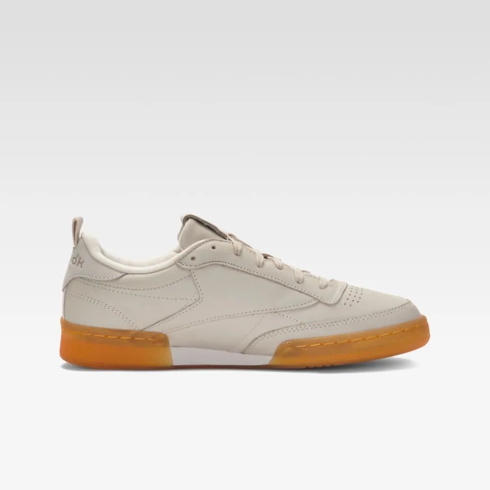 Reebok Footwear Men Club C 85 PL Shoes STUCCO/GOLDMT/STUCCO