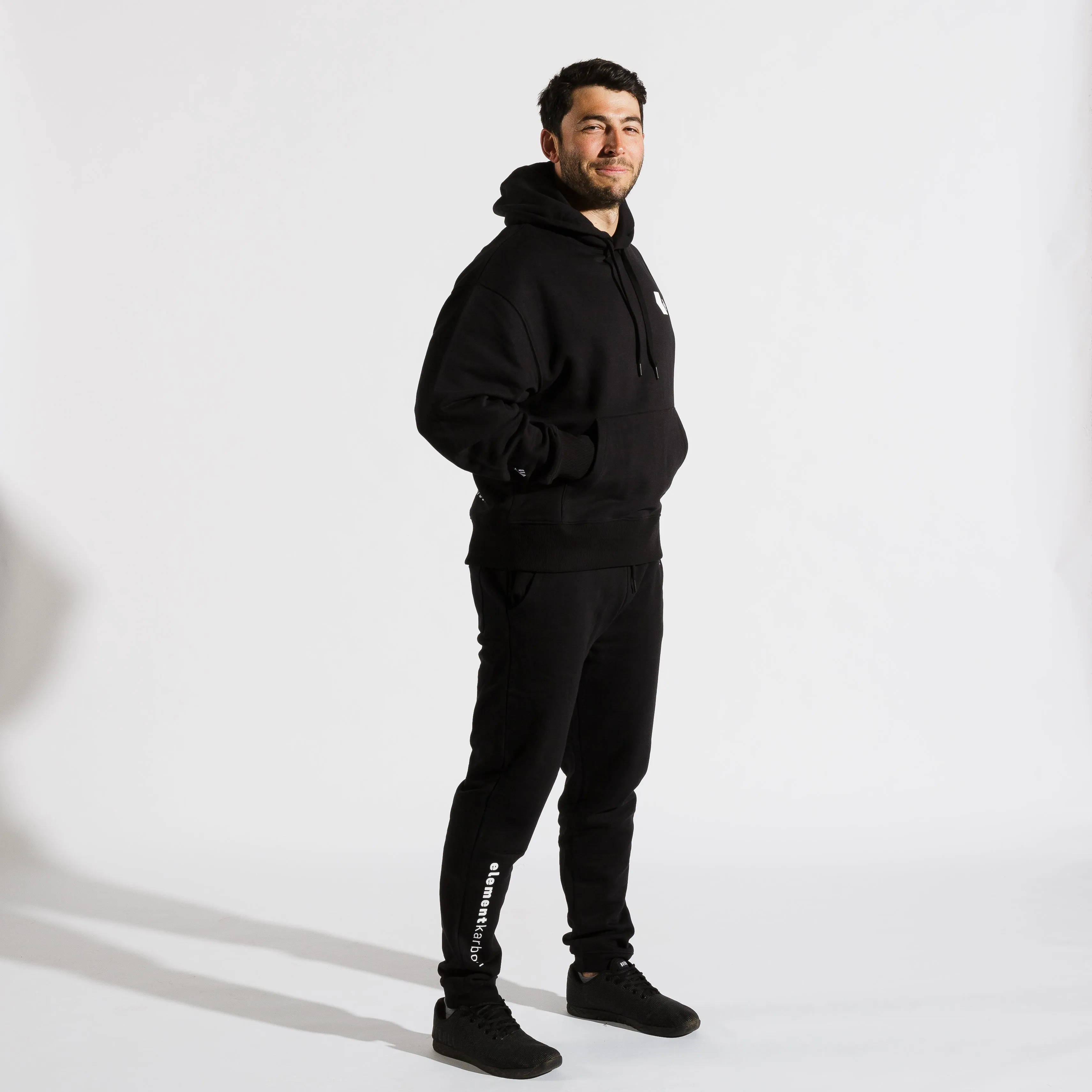 Relaxed Fit Hoodie Black