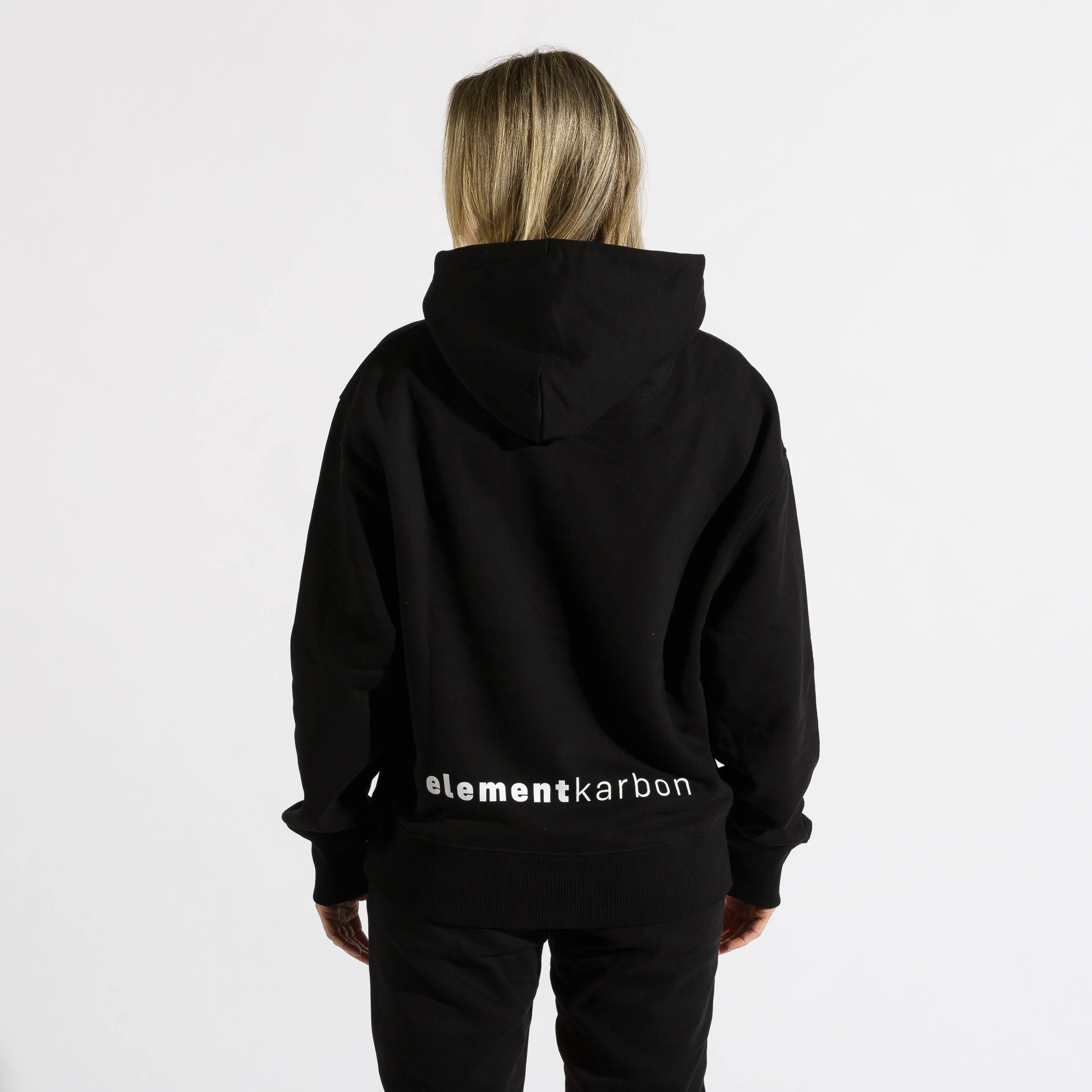 Relaxed Fit Hoodie Black