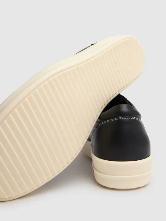 Rick Owens   Bumper vintage leather sneakers 