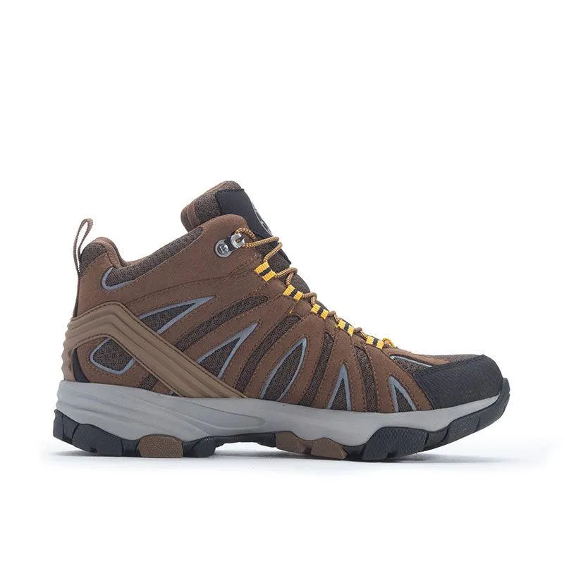 ROCKROOSTER Bedrock Brown 6 Inch Waterproof Hiking Boots For Men