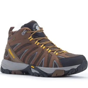 ROCKROOSTER Bedrock Brown 6 Inch Waterproof Hiking Boots For Men