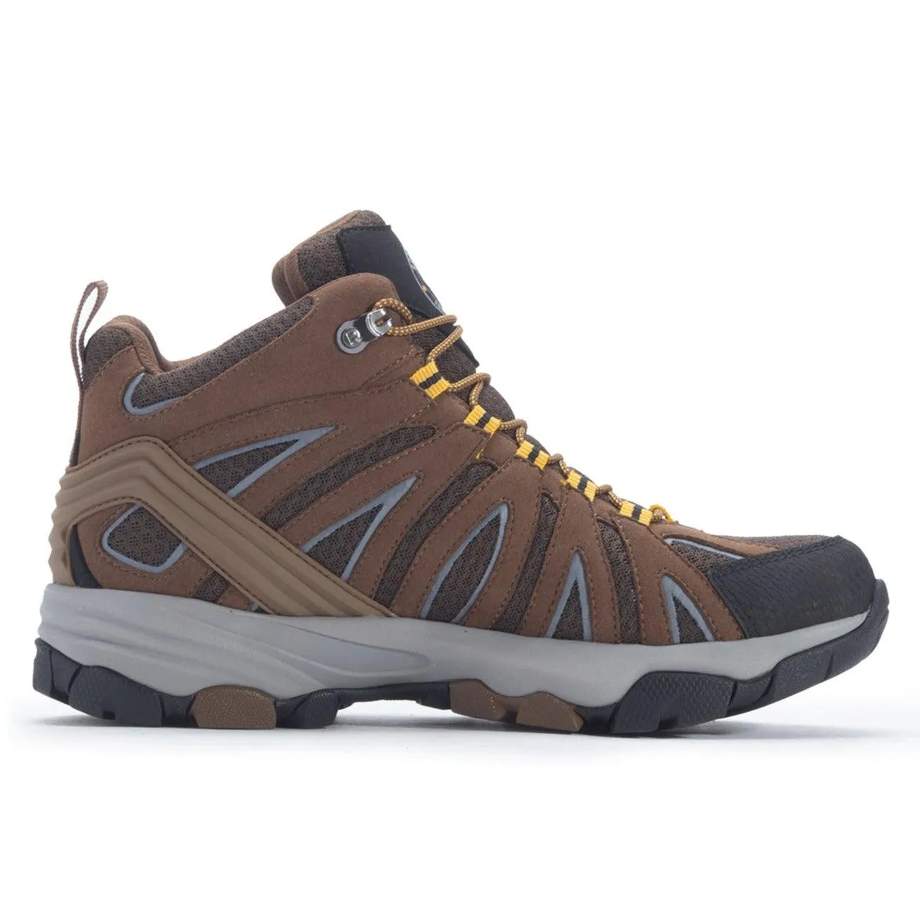 ROCKROOSTER Bedrock Brown 6 Inch Waterproof Hiking Boots For Men