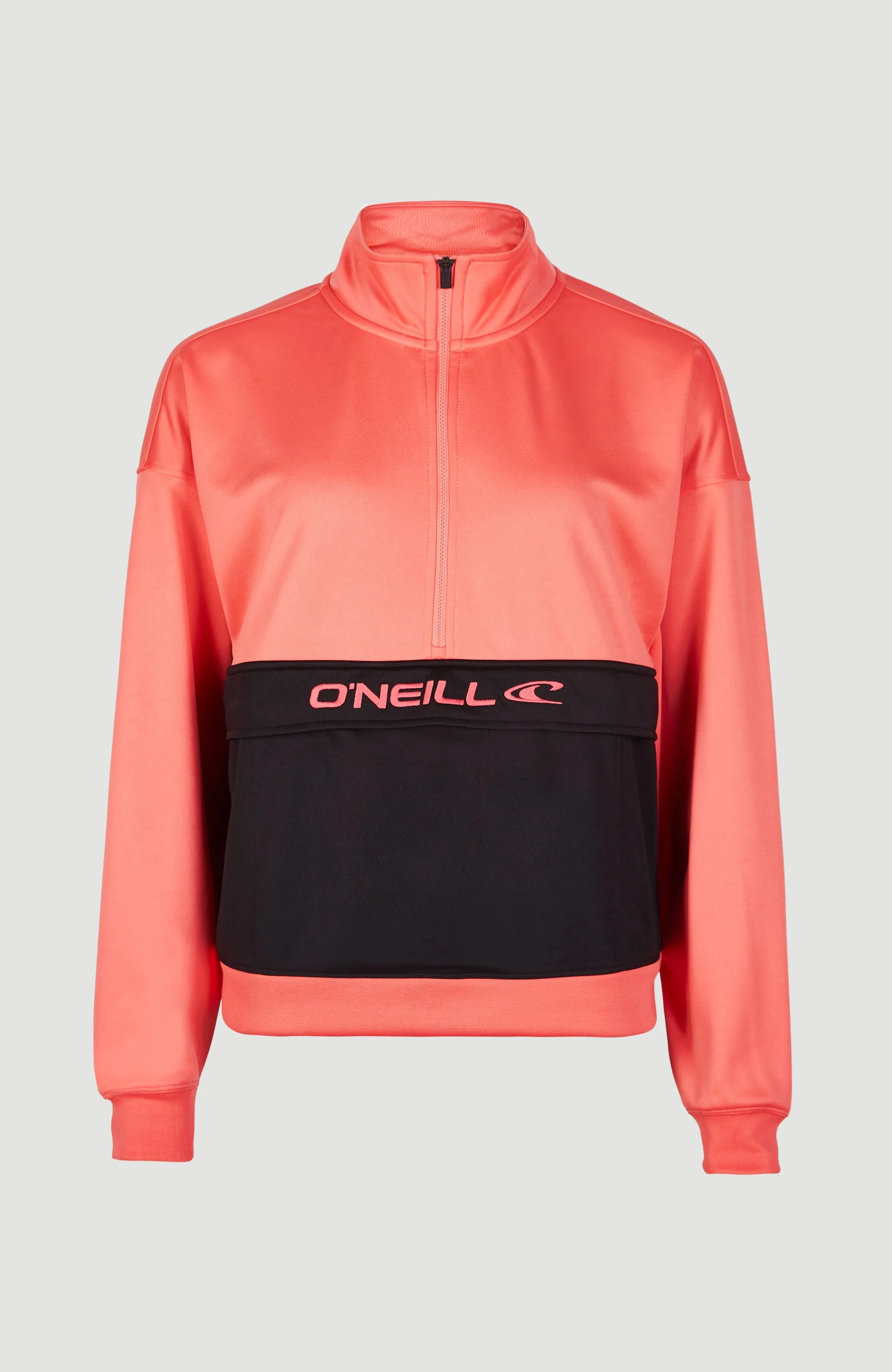 Rutile Half Zip Fleece | Georgia Peach