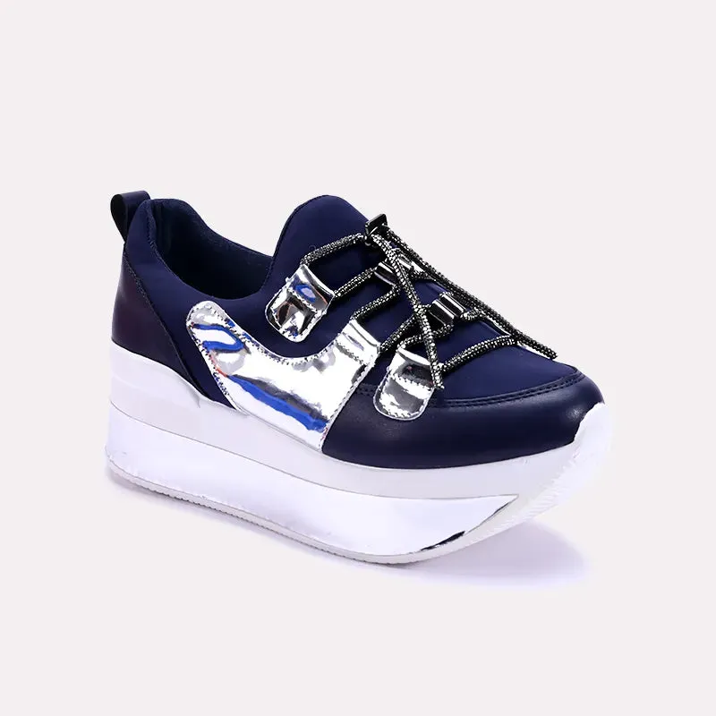 Sara Blue Fancy Sneakers 0440698