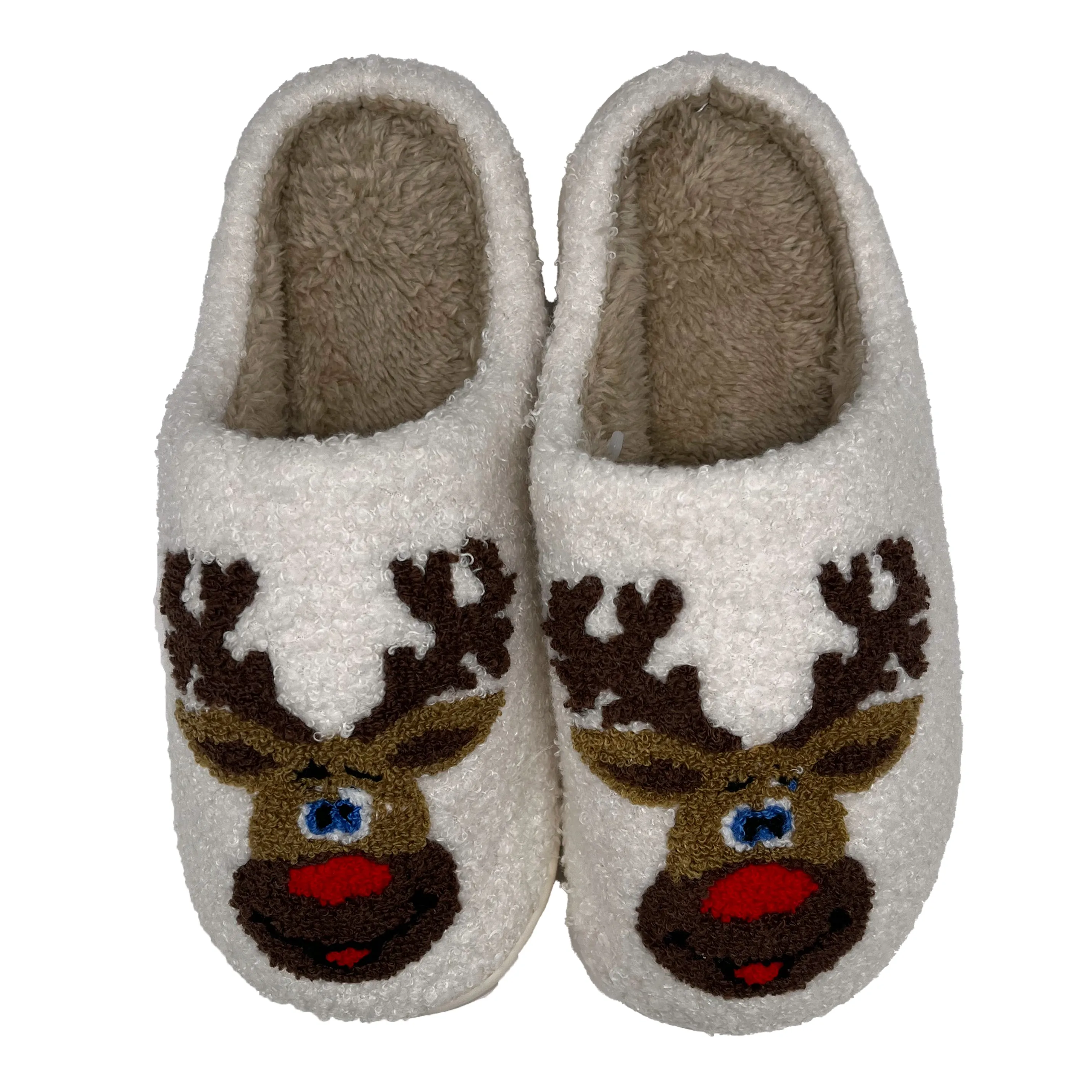 SF-1120 Reindeer Slippers White