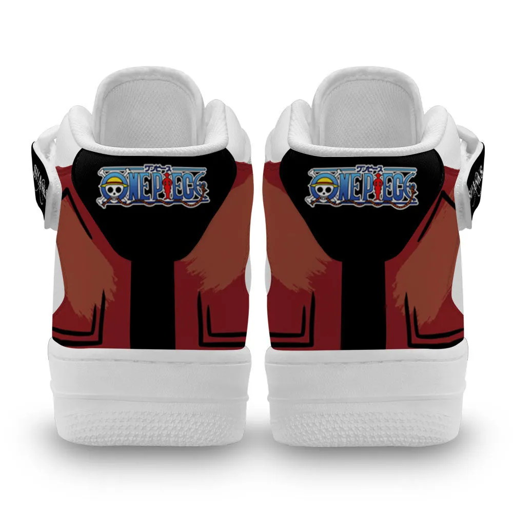 Shanks Sneakers Air Mid OP Custom Anime Shoes