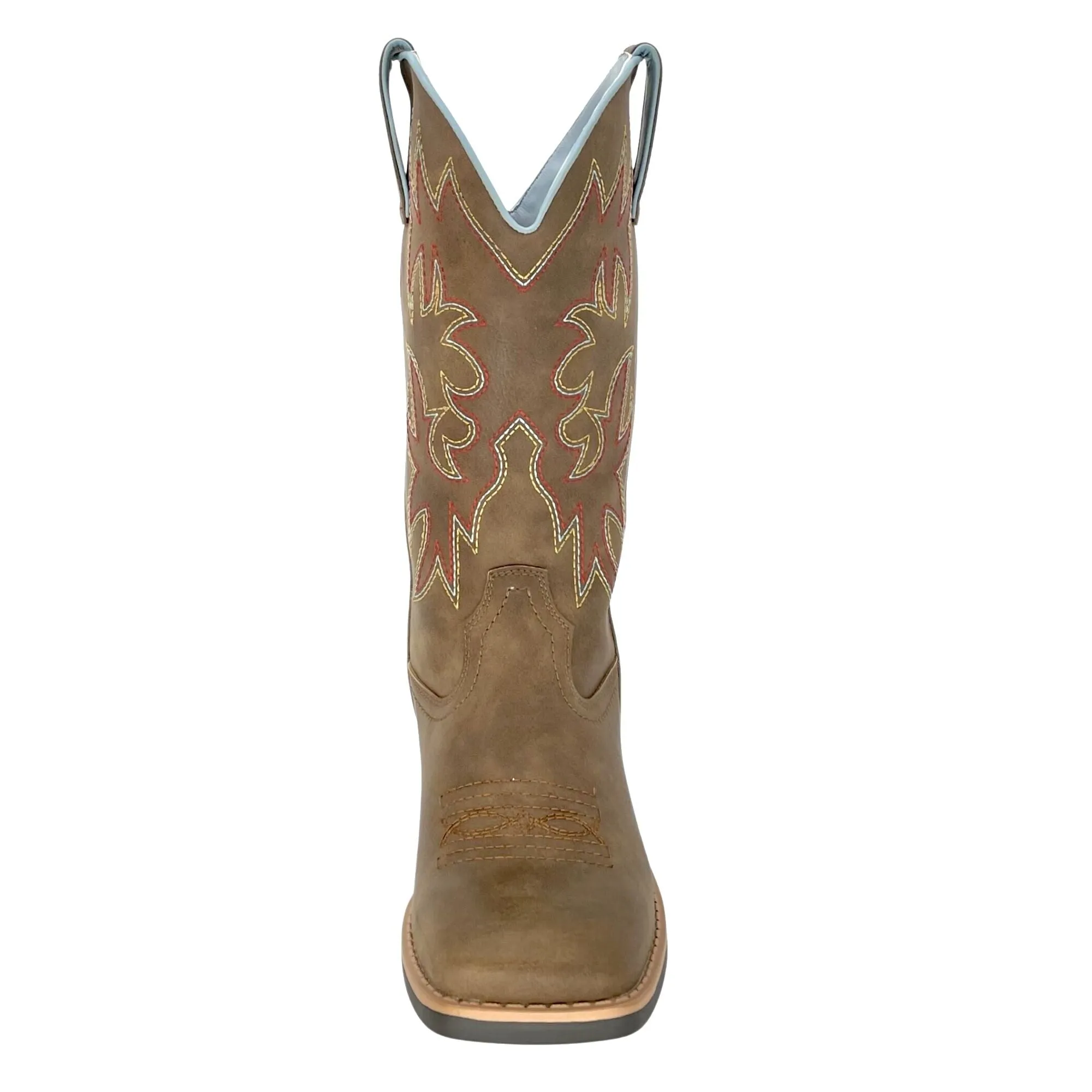 SheSole Womens Square Toe Cowgirl Westen Boots