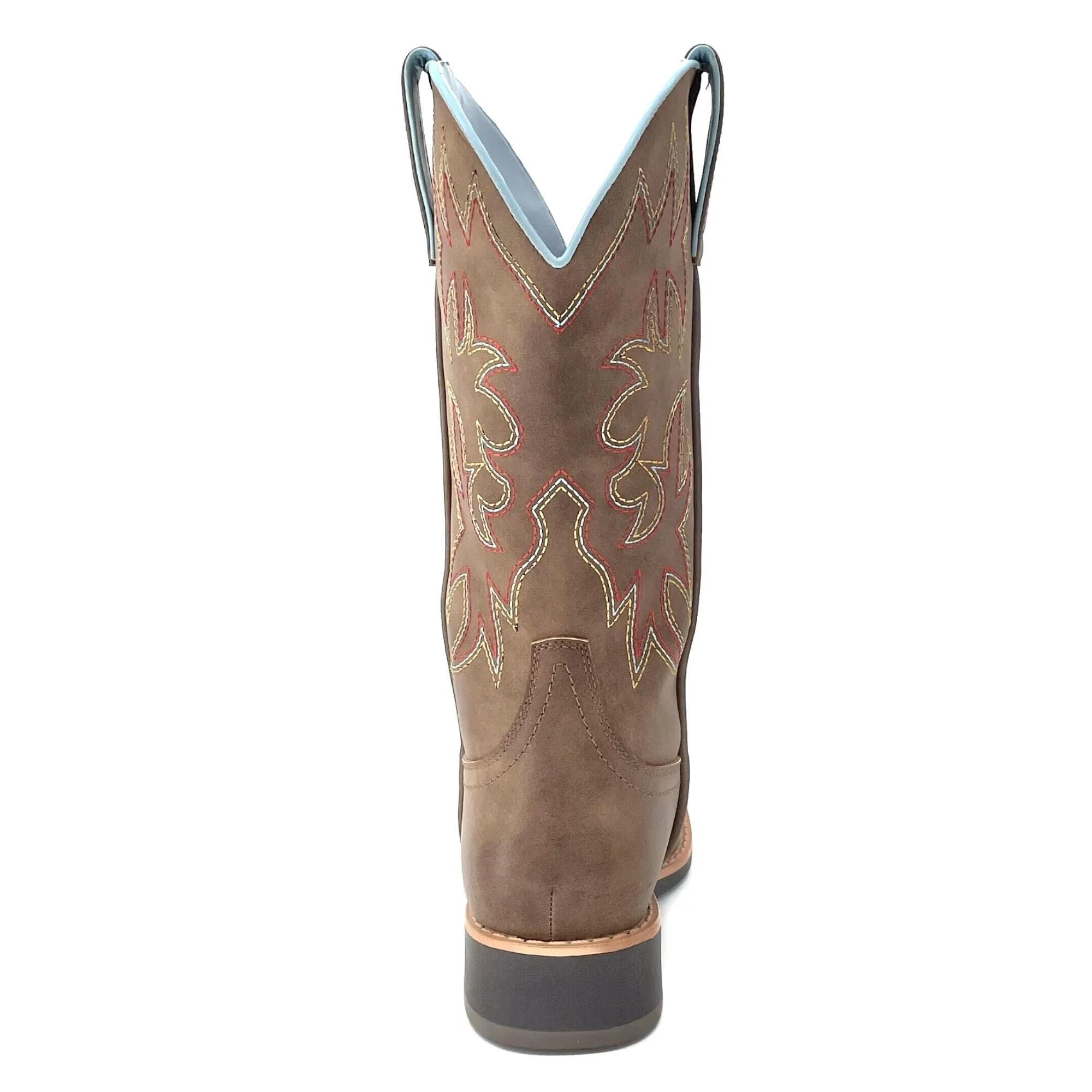 SheSole Womens Square Toe Cowgirl Westen Boots