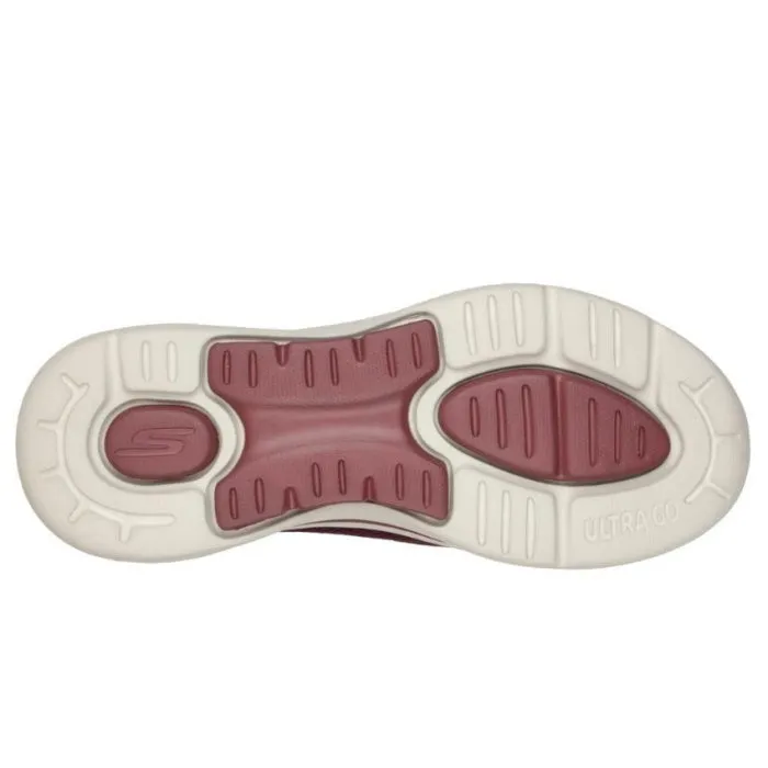 Skechers Arch Fit Slip Ons Grateful Burgundy