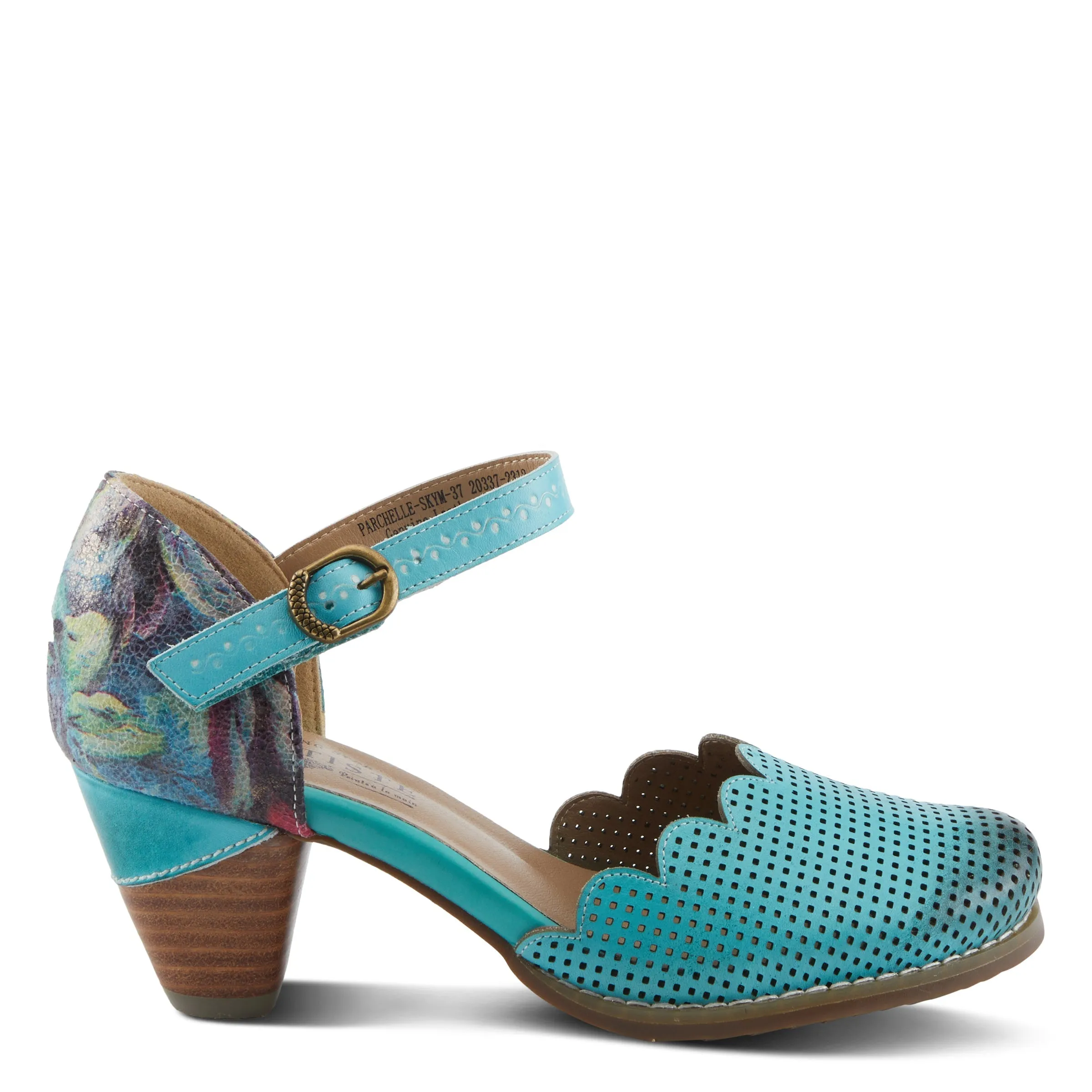 Spring Step Shoes  L'Artiste Parchelle Women's Hand Painted Leather Shoes