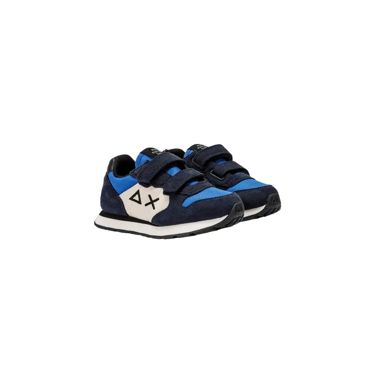 Sun68 scarpa da bambino con lo strappo Tom Color Z43307B 07 blu