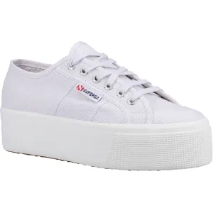 Superga 2790 Linea Up And Down 100% Cotton Women's Grey Trainers