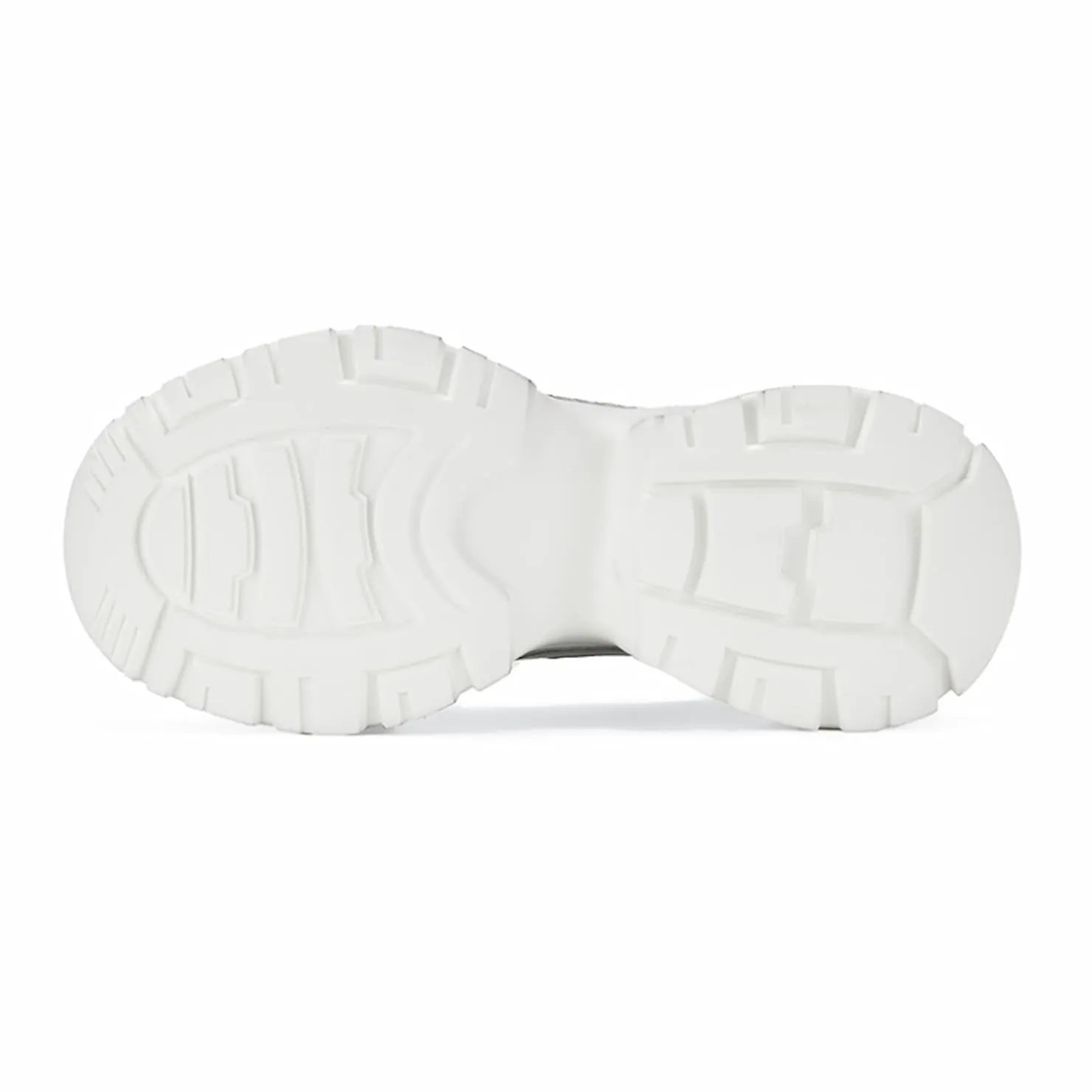 Thick-Soled Retro Platform  - White