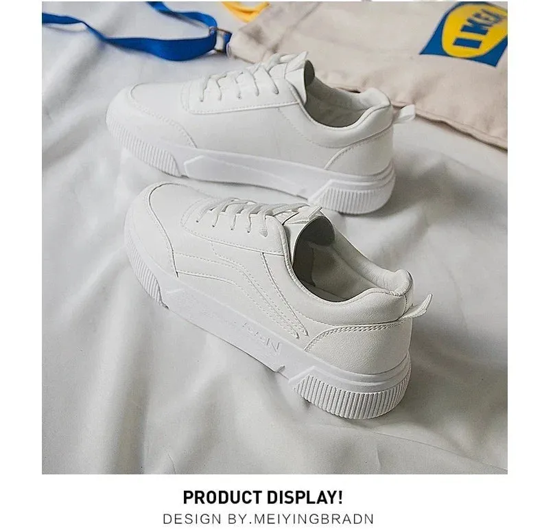 Thick Soled Women's Sneakers 2024 Summer Woman Casual Small White Shoes Versatile Korean Version Sports and Travel Running Shoes