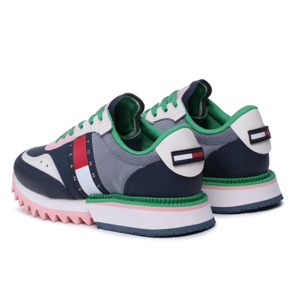 Tommy Hilfiger Jeans Cleated Sneakers Women EN0EN02130-NVYGRY