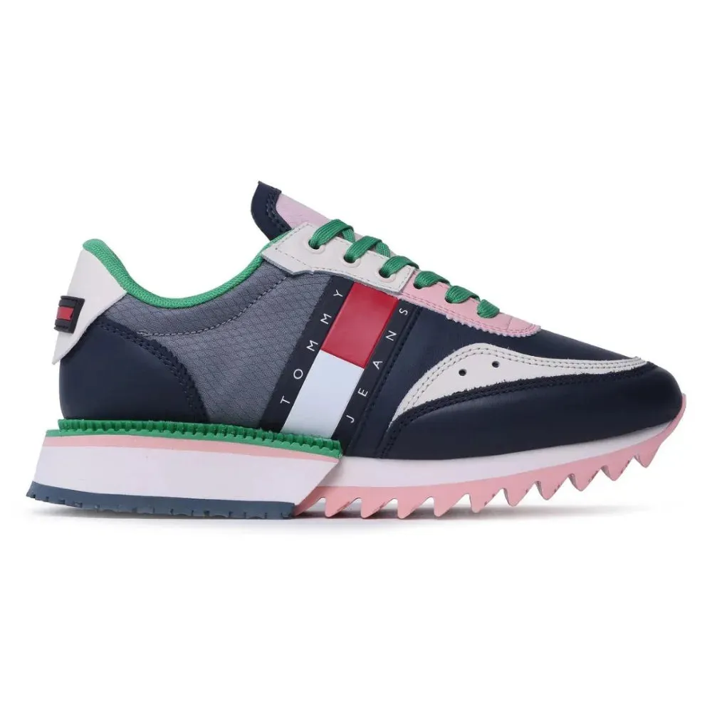 Tommy Hilfiger Jeans Cleated Sneakers Women EN0EN02130-NVYGRY