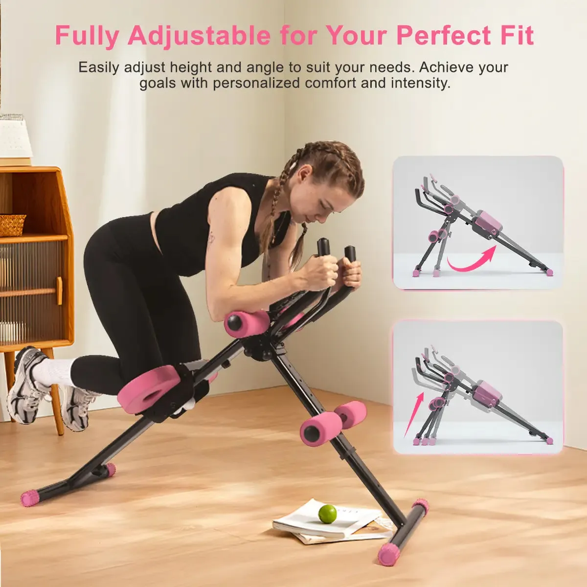 Tousains adjustable abdominal trainer