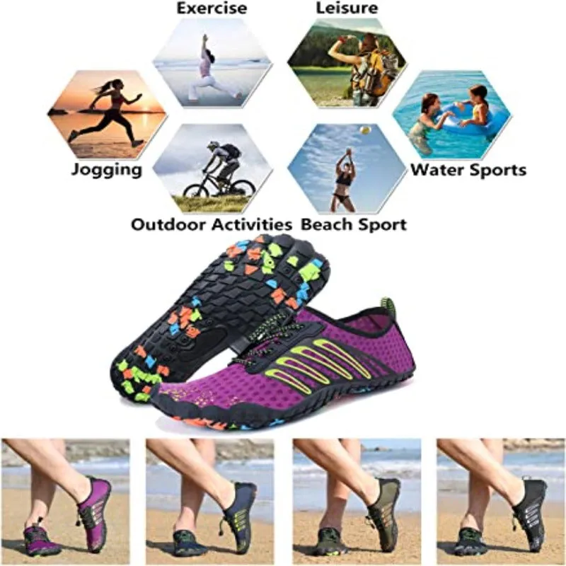 Unisex Barefoot Athletic Aqua Shoes