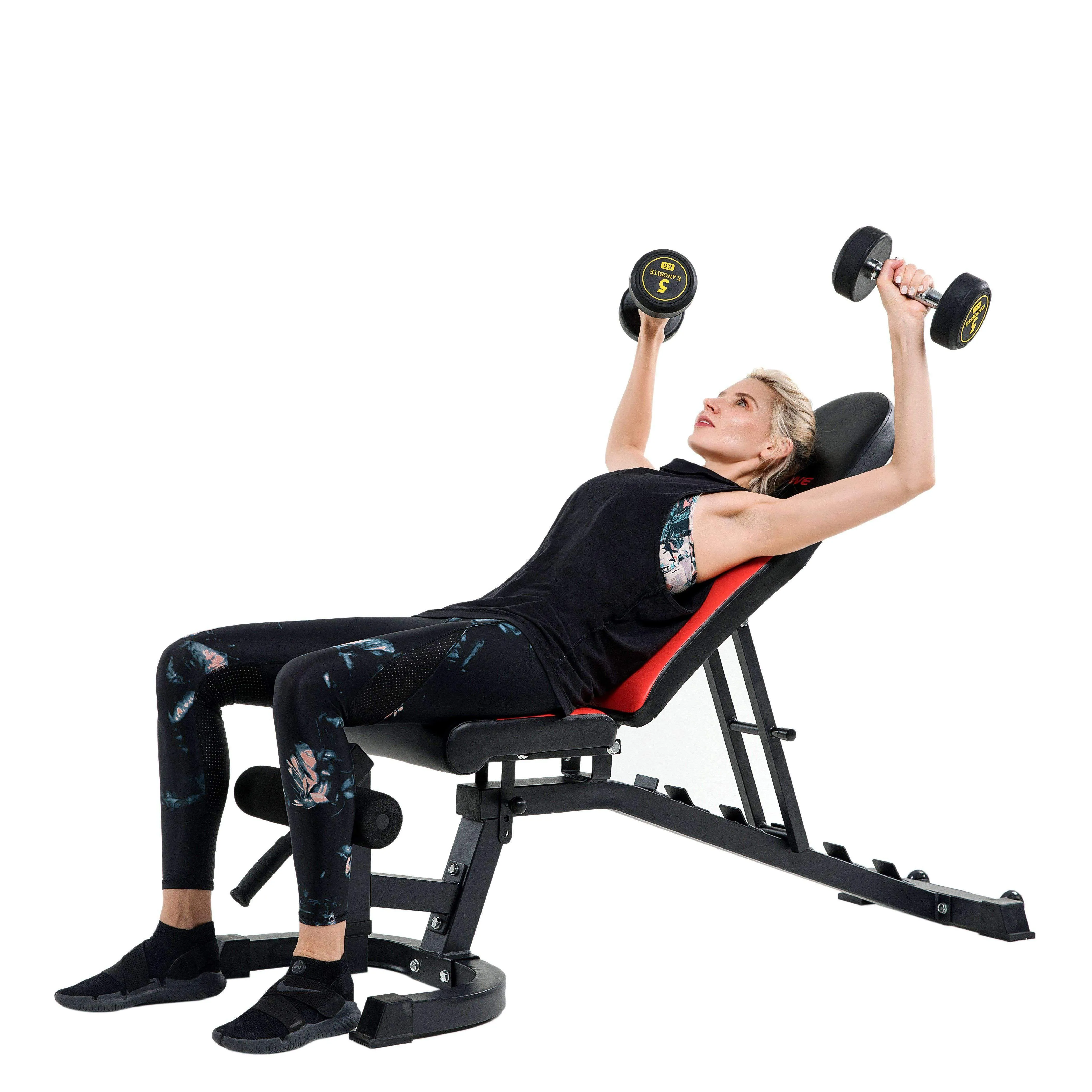 VANSWE 800 lbs Capacity Adjustable Workout Bench | WB001