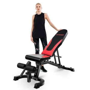 VANSWE 800 lbs Capacity Adjustable Workout Bench | WB001