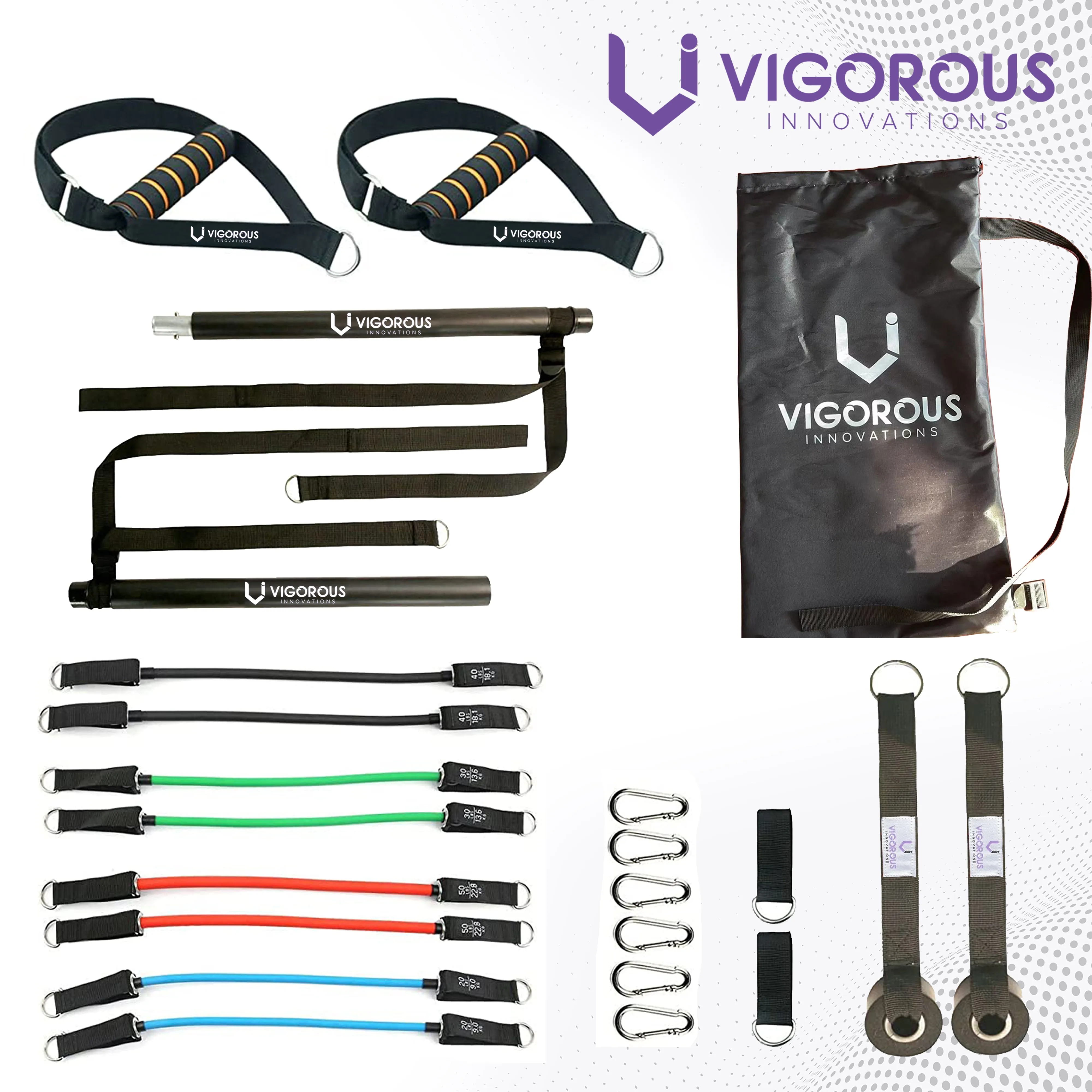 VI Resistance Band Bar for Fitness