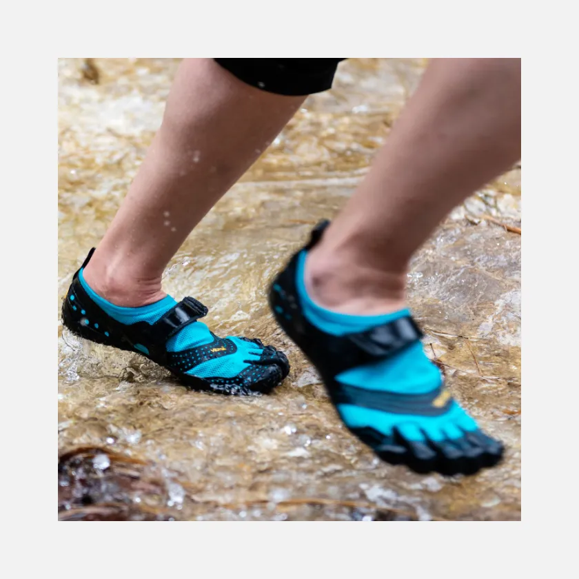 Vibram V-Aqua men's Barefoot Shoe - Blue/Black