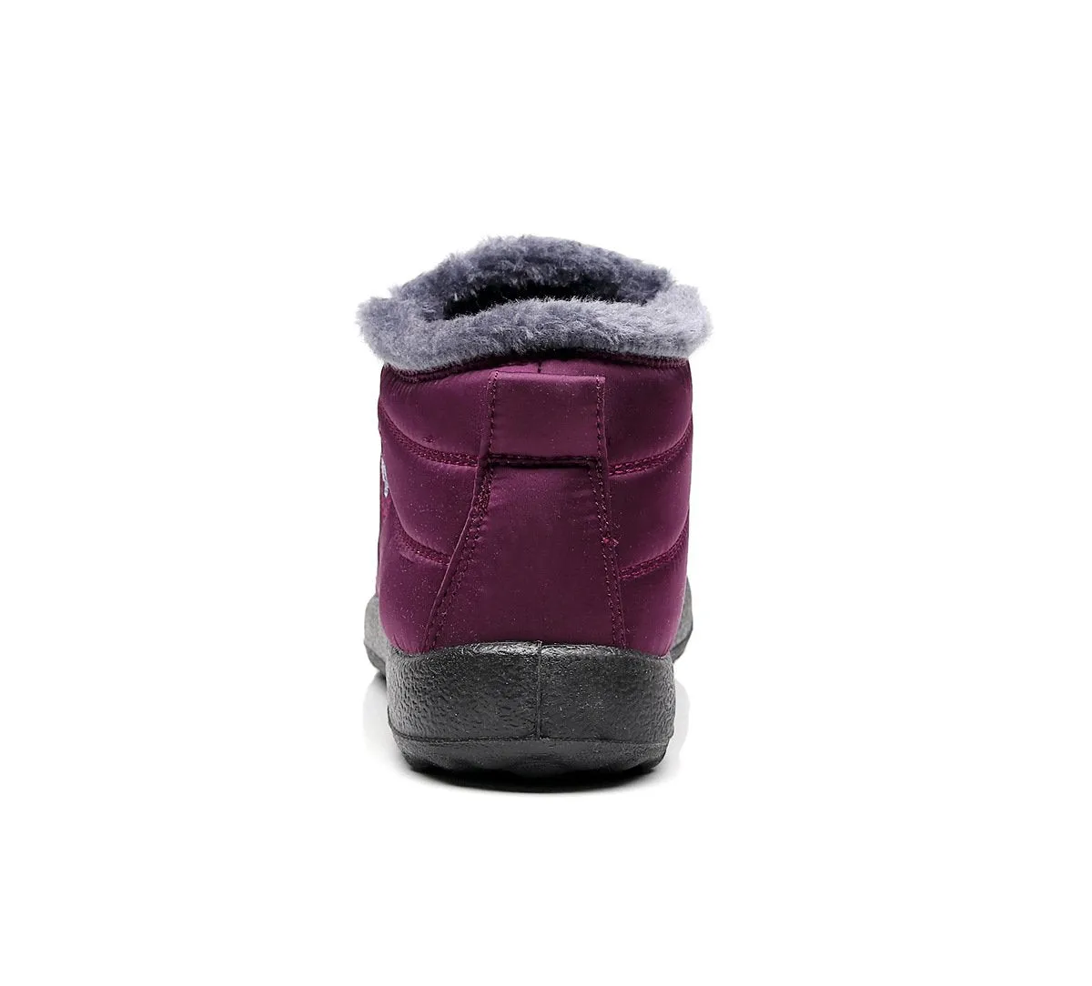 Waterproof fur lining snow boots non-slip warm snow boots for women