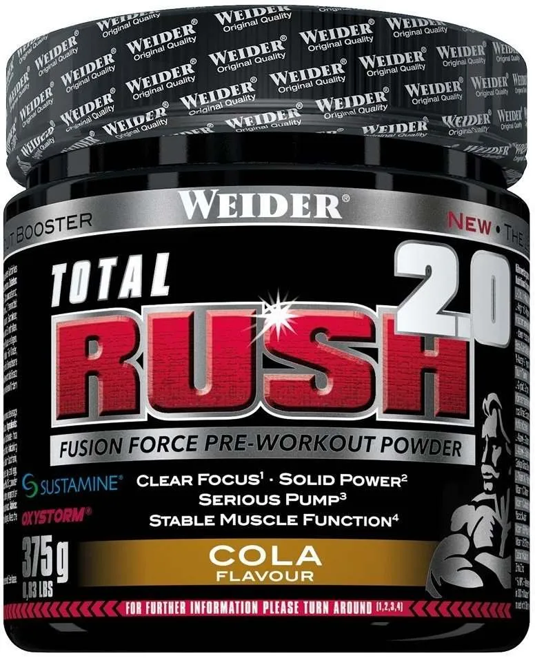 Weider Total Rush 20, Cola - 375 grams